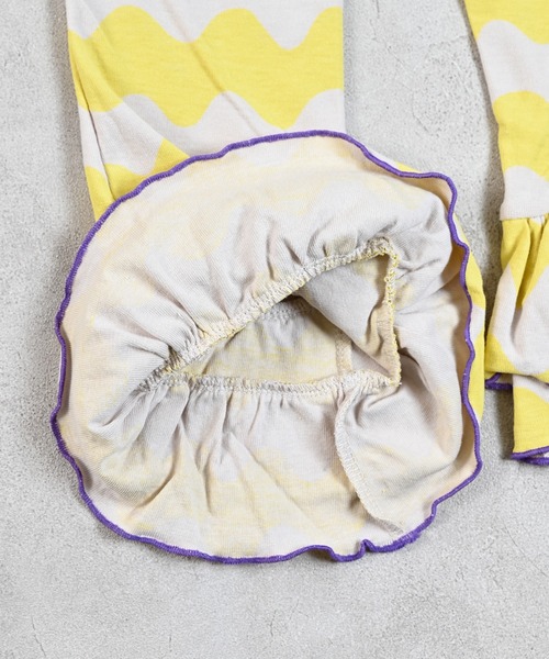 Ocean&Ground（オーシャン&グラウンド）の「ソウガラフリルパンツ（その他パンツ・キッズ・サンドベージュ/パープル/オレンジ・80/90/95/100/110/120/130/140）」の11枚目の写真