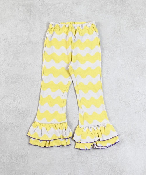 Ocean&Ground（オーシャン&グラウンド）の「ソウガラフリルパンツ（その他パンツ・キッズ・サンドベージュ/パープル/オレンジ・80/90/95/100/110/120/130/140）」の15枚目の写真