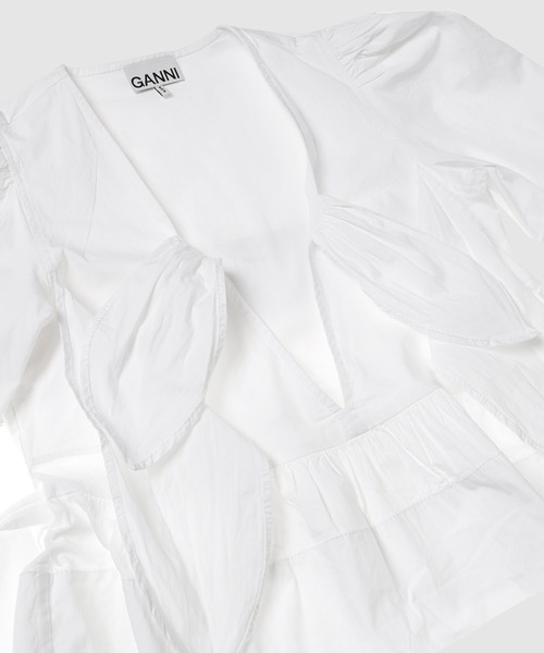 ganni♡ゼブラブラウス 350603277_1.jpg