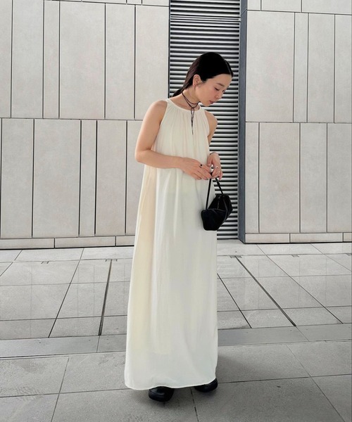 アメスリロングワンピース（ワンピース）｜Bonjour Sagan