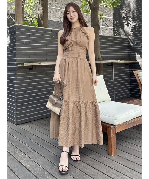 dazzlin アメスリフリルシェイプワンピース セール】アメスリフリルシェイプワンピース（ワンピース