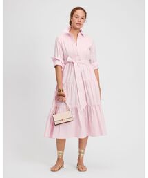 p*♡様 新品タグ付き　ケイト スペード ワンピース＆Tシャツセット　ピンク　1 kate spade new york（ケイトスペード ニューヨーク）の「ピンタック