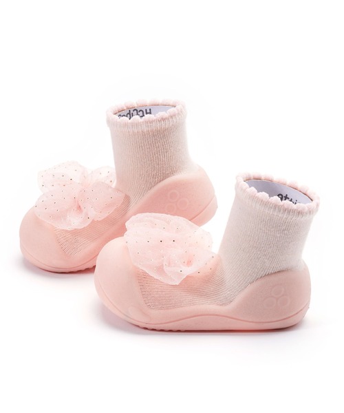 Attipas(アティパス)の「Attipas/Royal ロイヤル ベビースニーカー ファーストシューズ(その他シューズ・キッズ・ホワイト/ピンク・12.5cm/13.5cm/11.5cm/10.5cm)」の8枚目の写真