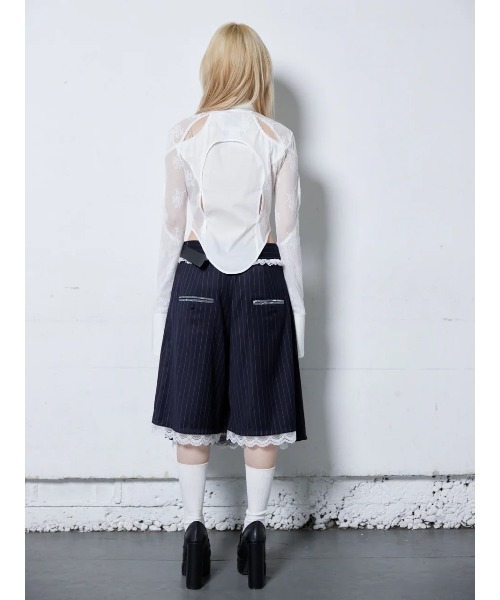 neith.（ネイス）の「neith./ネイス/Lace Tied Shirts（シャツ