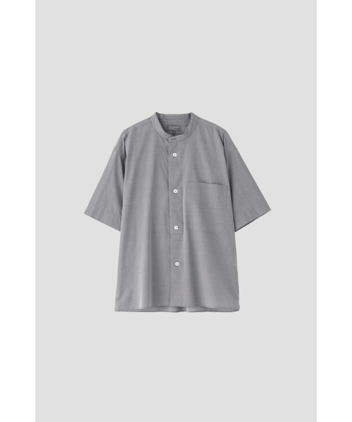 マーガレットハウエル☆ブラウス☆コットン☆グレー セール】COTTON SILK END ON END（シャツ/ブラウス）｜MARGARET