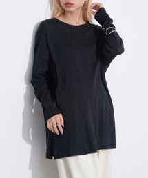 MILLER | 【Robert P. Miller】シアーロンT Light Prib Crew L/S Tee RM234-2131※(Tシャツ/カットソー)