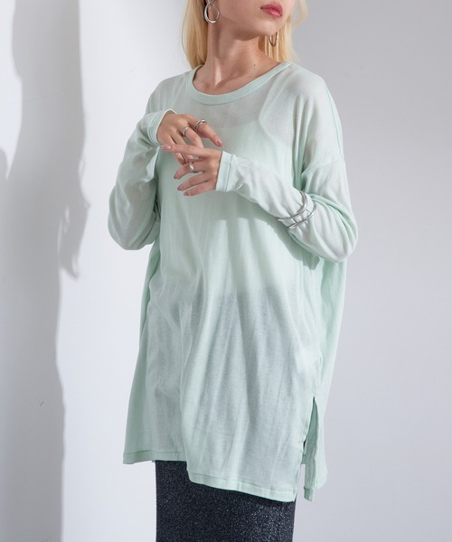tシャツ Robert P. Miller/Light Prib Crew L/S tee レディース Robert P. Miller / Light Prib Crew L/S tee
