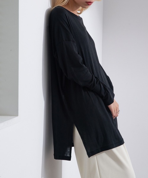 セール】【Robert P. Miller】Light Prib Crew L/S Tee RM234