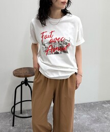 fredy emue | Amour PHOTO Tシャツ(Tシャツ/カットソー)