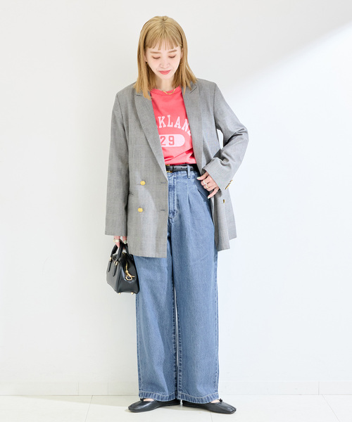 B.C STOCK（ベーセーストック）の「《追加》ウォッシャブル / DU JOUR/デュ ジュール TROUSER JEAN（デニムパンツ・レディース・チャコールグレー/ブルー系その他/ネイビー・36/38）」の9枚目の写真