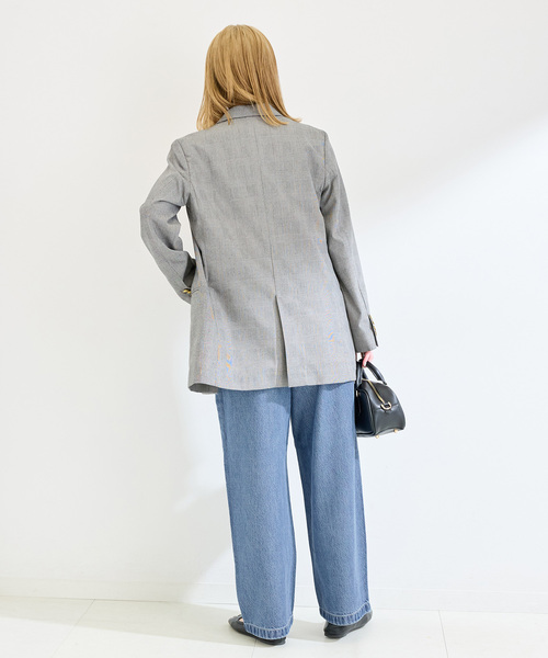 B.C STOCK（ベーセーストック）の「《追加》ウォッシャブル / DU JOUR/デュ ジュール TROUSER JEAN（デニムパンツ・レディース・チャコールグレー/ブルー系その他/ネイビー・36/38）」の12枚目の写真