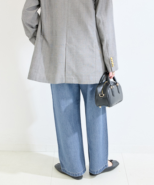B.C STOCK（ベーセーストック）の「《追加》ウォッシャブル / DU JOUR/デュ ジュール TROUSER JEAN（デニムパンツ・レディース・チャコールグレー/ブルー系その他/ネイビー・36/38）」の16枚目の写真