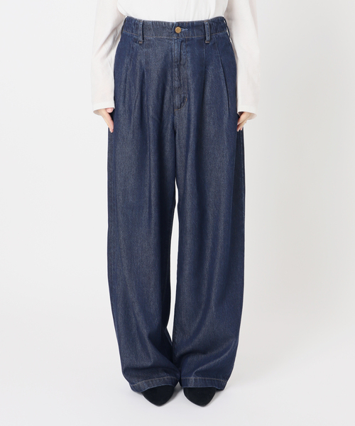 B.C STOCK（ベーセーストック）の「《追加》ウォッシャブル / DU JOUR/デュ ジュール TROUSER JEAN（デニムパンツ・レディース・チャコールグレー/ブルー系その他/ネイビー・36/38）」の17枚目の写真