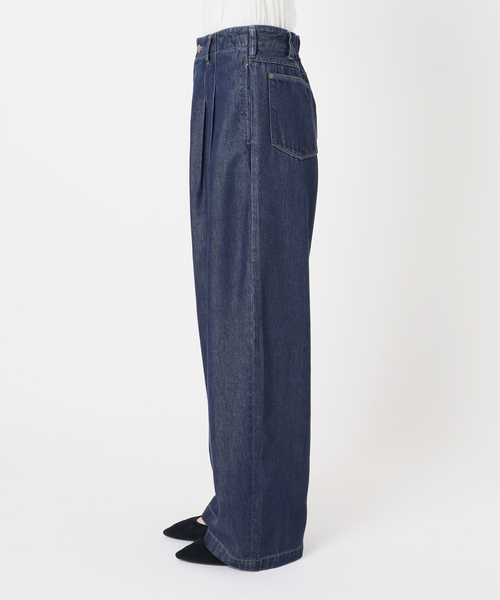 B.C STOCK（ベーセーストック）の「《追加》ウォッシャブル / DU JOUR/デュ ジュール TROUSER JEAN（デニムパンツ・レディース・チャコールグレー/ブルー系その他/ネイビー・36/38）」の18枚目の写真