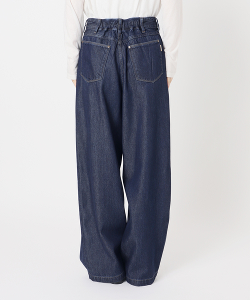 B.C STOCK（ベーセーストック）の「《追加》ウォッシャブル / DU JOUR/デュ ジュール TROUSER JEAN（デニムパンツ・レディース・チャコールグレー/ブルー系その他/ネイビー・36/38）」の19枚目の写真