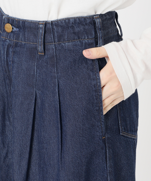 B.C STOCK（ベーセーストック）の「《追加》ウォッシャブル / DU JOUR/デュ ジュール TROUSER JEAN（デニムパンツ・レディース・チャコールグレー/ブルー系その他/ネイビー・36/38）」の22枚目の写真