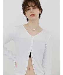 pile long cardigan