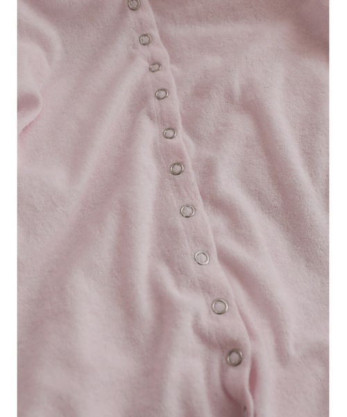 Katrin TOKYO(カトリーントーキョー)の「pile long cardigan(カーディガン/ボレロ・レディース・ピンク系/ホワイト/ブルー系・XS/FREE)」の9枚目の写真