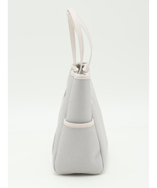 m.f.editorial（エムエフエディトリアル）の「【2WAY】配色キャンバス風 トートバッグ A4対応（トートバッグ・レディース・アイボリー/グレー・FREE）」の16枚目の写真