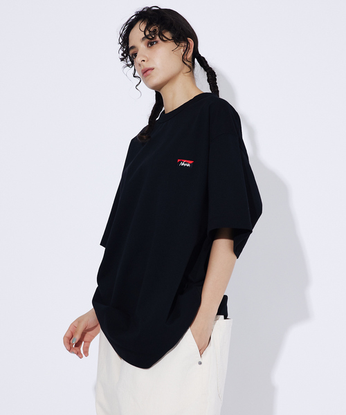 NANGA/ナンガ】ECO HYBRID BOX LOGO EMB/ミニボックスロゴ刺繍T