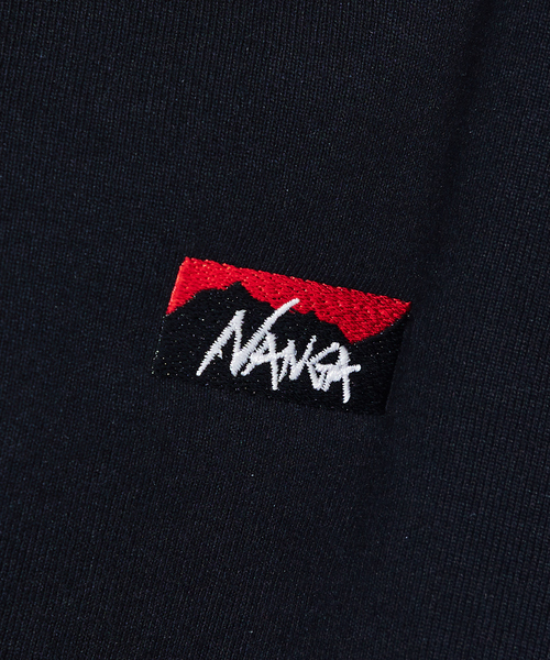 NANGA/ナンガ】ECO HYBRID BOX LOGO EMB/ミニボックスロゴ刺繍T