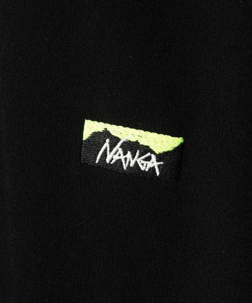 【NANGA/ナンガ】ECO HYBRID BOX LOGO EMB/ミニボック エコハイブリッド ミニボックスロゴ エンブロイダリー パーカー