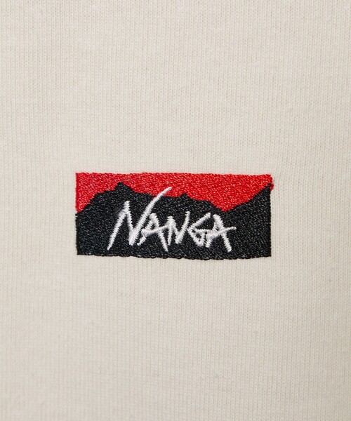 NANGA(ナンガ)の「【NANGA/ナンガ】ECO HYBRID BOX LOGO EMB/ミニボックスロゴ刺繍Tシャツ(Tシャツ/カットソー・メンズ・ブラック系その他/ホワイト系その他/ライトグレー/ホワイト系その他2/ブラック系その他2/ネイビー・M/L/XL)」の18枚目の写真