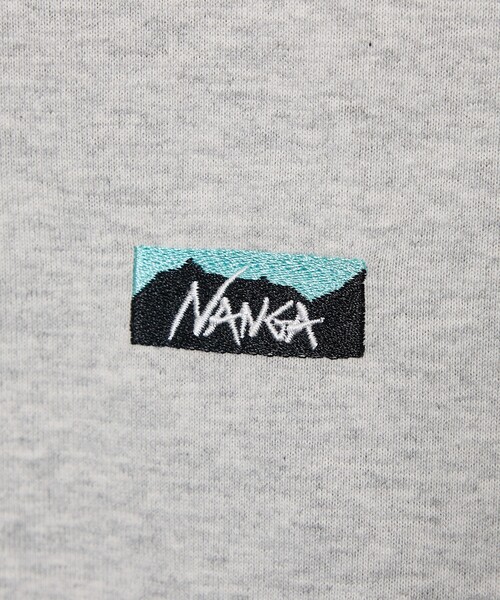 NANGA(ナンガ)の「【NANGA/ナンガ】ECO HYBRID BOX LOGO EMB/ミニボックスロゴ刺繍Tシャツ(Tシャツ/カットソー・メンズ・ブラック系その他/ホワイト系その他/ライトグレー/ホワイト系その他2/ブラック系その他2/ネイビー・M/L/XL)」の20枚目の写真