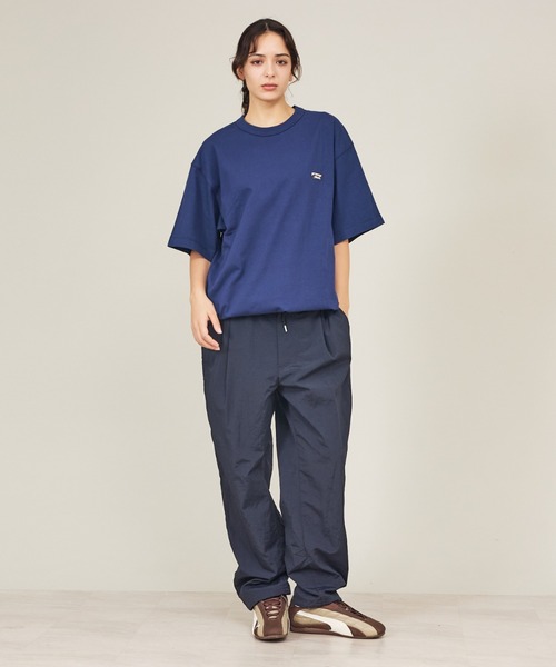 NANGA(ナンガ)の「【NANGA/ナンガ】ECO HYBRID BOX LOGO EMB/ミニボックスロゴ刺繍Tシャツ(Tシャツ/カットソー・メンズ・ブラック系その他/ホワイト系その他/ライトグレー/ホワイト系その他2/ブラック系その他2/ネイビー・M/L/XL)」の7枚目の写真
