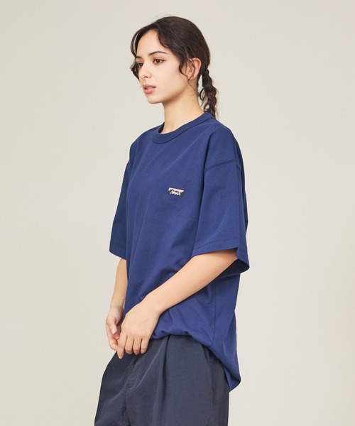 NANGA(ナンガ)の「【NANGA/ナンガ】ECO HYBRID BOX LOGO EMB/ミニボックスロゴ刺繍Tシャツ(Tシャツ/カットソー・メンズ・ブラック系その他/ホワイト系その他/ライトグレー/ホワイト系その他2/ブラック系その他2/ネイビー・M/L/XL)」の9枚目の写真