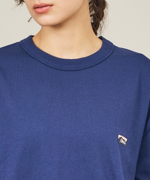 NANGA(ナンガ)の「【NANGA/ナンガ】ECO HYBRID BOX LOGO EMB/ミニボックスロゴ刺繍Tシャツ(Tシャツ/カットソー・メンズ・ブラック系その他/ホワイト系その他/ライトグレー/ホワイト系その他2/ブラック系その他2/ネイビー・M/L/XL)」の12枚目の写真