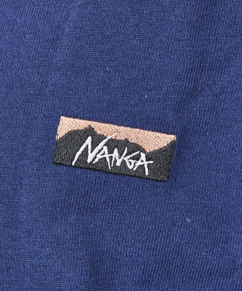 NANGA(ナンガ)の「【NANGA/ナンガ】ECO HYBRID BOX LOGO EMB/ミニボックスロゴ刺繍Tシャツ(Tシャツ/カットソー・メンズ・ブラック系その他/ホワイト系その他/ライトグレー/ホワイト系その他2/ブラック系その他2/ネイビー・M/L/XL)」の14枚目の写真