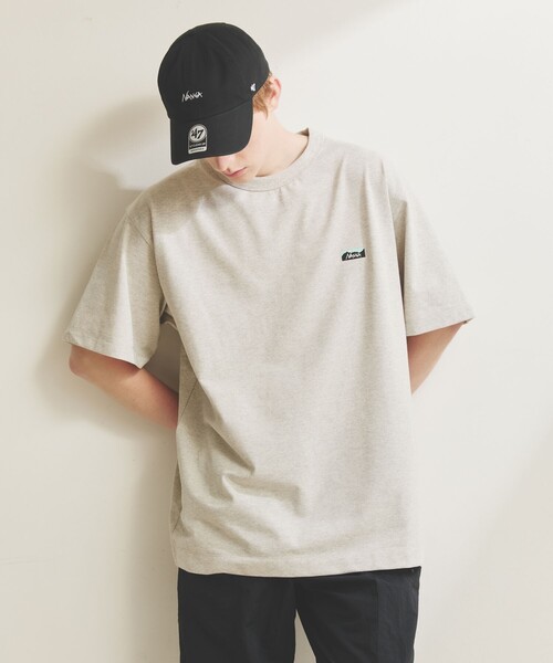 NANGA(ナンガ)の「【NANGA/ナンガ】ECO HYBRID BOX LOGO EMB/ミニボックスロゴ刺繍Tシャツ(Tシャツ/カットソー・メンズ・ブラック系その他/ホワイト系その他/ライトグレー/ホワイト系その他2/ブラック系その他2/ネイビー・M/L/XL)」の17枚目の写真