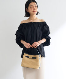 un dix cors | ギャザーオフショルブラウス(シャツ/ブラウス)