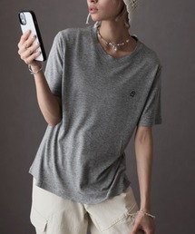 ワンポイントデザインシアーTシャツ