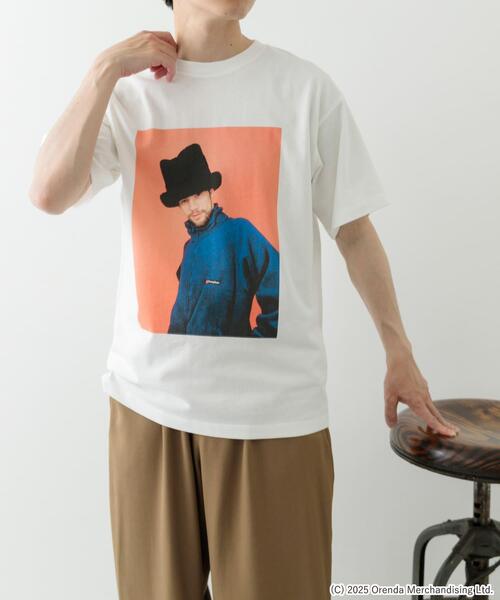 ITEMS URBANRESEARCH(アイテムズ アーバンリサーチ)の「『別注』Jamiroquai T-shirts(Tシャツ/カットソー・メンズ・ブラック/ホワイト・MEDIUM/LARGE)」の4枚目の写真
