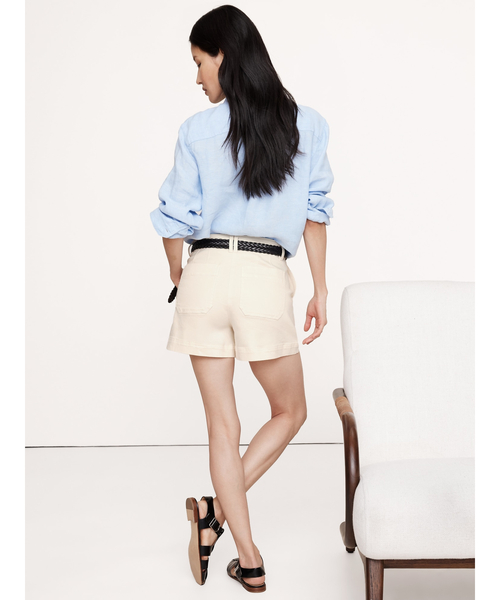 Banana Republic(バナナリパブリック)の「4インチ ウィークエンダー ショートパンツ(その他パンツ・レディース・カーキ/イエロー/オフホワイト・0/2/8/6/4)」の10枚目の写真