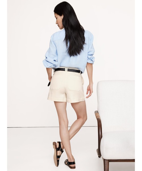 Banana Republic(バナナリパブリック)の「4インチ ウィークエンダー ショートパンツ(その他パンツ・レディース・カーキ/イエロー/オフホワイト・0/2/8/6/4)」の6枚目の写真