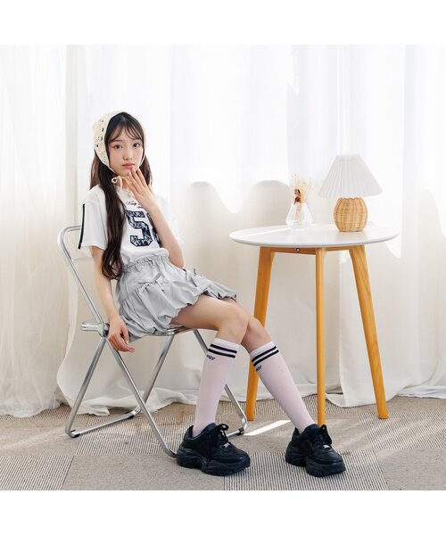 algy（アルジー）の「バルーンスカート（スカート・キッズ・グレー/ブラック・XX-SMALL/X-SMALL/MEDIUM/SMALL）」の5枚目の写真