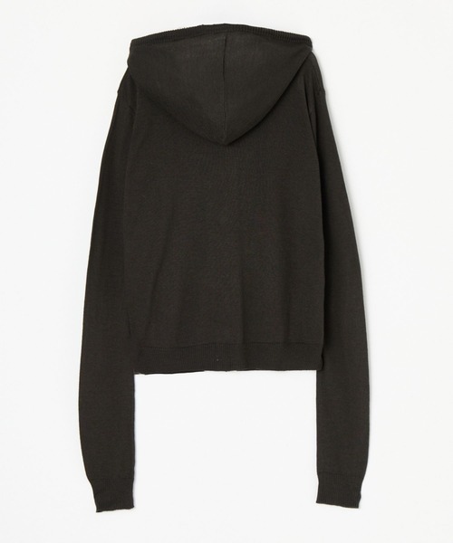 BEEDEN(ビーデン)の「PRINT KNIT ZIP HOODIE(Tシャツ/カットソー・レディース・カーキ/レッド・FREE)」の14枚目の写真