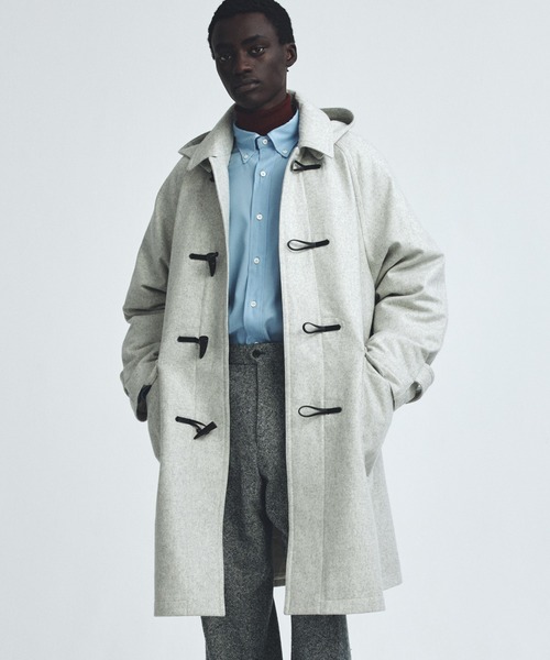 miffew(ミフュー)の「「miffew/ ミフュー」DUFFLE DOWN COAT(ダウンジャケット/コート・レディース・ネイビー/オートミール・1/2/3/4)」の2枚目の写真