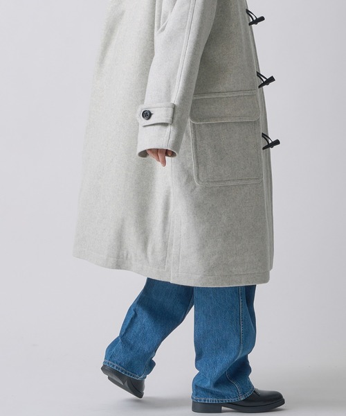 miffew(ミフュー)の「「miffew/ ミフュー」DUFFLE DOWN COAT(ダウンジャケット/コート・レディース・ネイビー/オートミール・1/2/3/4)」の15枚目の写真