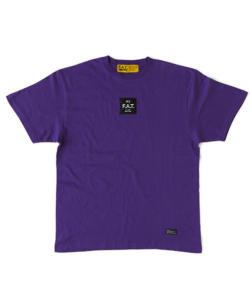 FAT(エフエイティー)の「EMBOX(Tシャツ/カットソー・メンズ・ターコイズブルー/ブラック/パープル/イエロー/ホワイト・JUMBO(XXL)/FAT(XL)/SKINNY(L)/TITCH(M))」の4枚目の写真