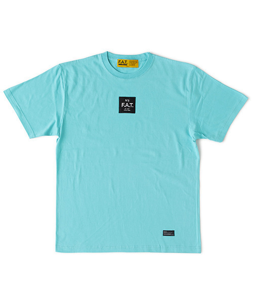 FAT(エフエイティー)の「EMBOX(Tシャツ/カットソー・メンズ・ターコイズブルー/ブラック/パープル/イエロー/ホワイト・JUMBO(XXL)/FAT(XL)/SKINNY(L)/TITCH(M))」の3枚目の写真