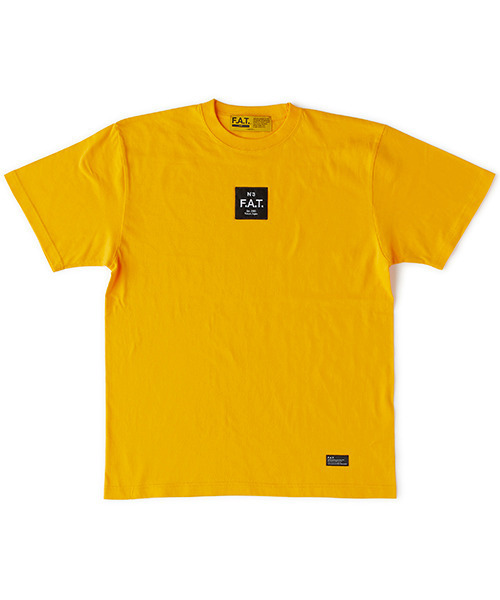 FAT(エフエイティー)の「EMBOX(Tシャツ/カットソー・メンズ・ターコイズブルー/ブラック/パープル/イエロー/ホワイト・JUMBO(XXL)/FAT(XL)/SKINNY(L)/TITCH(M))」の5枚目の写真