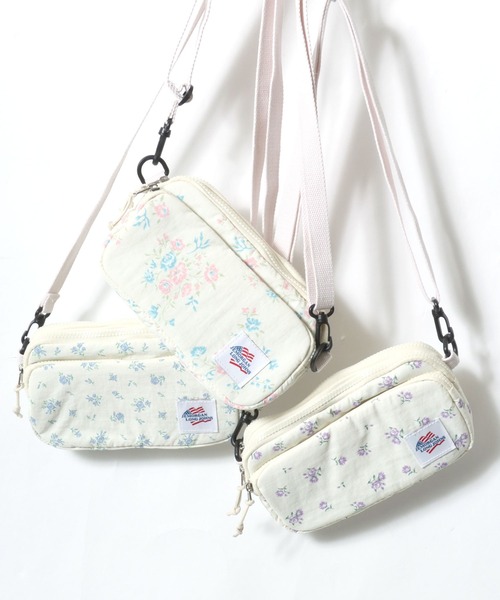 JEMORGAN(ジェーイーモーガン)の「JEMORGAN(ジェーイーモーガン)花柄ミニショルダーバッグ/スマホポーチ レディース(ショルダーバッグ・レディース・ホワイト系1/ホワイト系2/ホワイト系・FREE)」の4枚目の写真