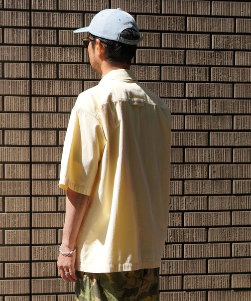 BROOKLYN OVERALL(ブルックリンオーバーオール)の「コードレーンワークシャツ(シャツ/ブラウス・メンズ・イエロー/ブルー/チャコールグレー・LARGE/MEDIUM)」の14枚目の写真