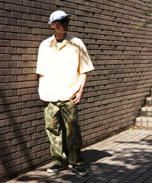 BROOKLYN OVERALL(ブルックリンオーバーオール)の「コードレーンワークシャツ(シャツ/ブラウス・メンズ・イエロー/ブルー/チャコールグレー・LARGE/MEDIUM)」の16枚目の写真