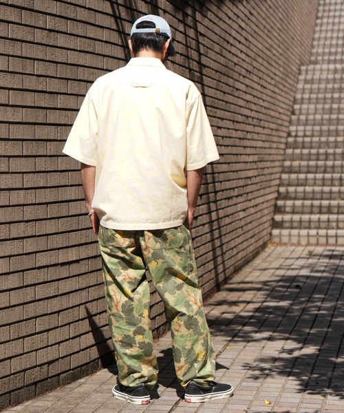 BROOKLYN OVERALL(ブルックリンオーバーオール)の「コードレーンワークシャツ(シャツ/ブラウス・メンズ・イエロー/ブルー/チャコールグレー・LARGE/MEDIUM)」の18枚目の写真