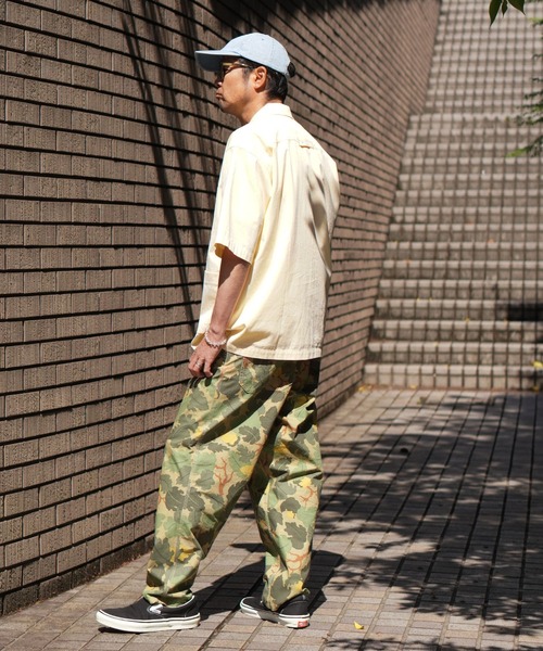 BROOKLYN OVERALL(ブルックリンオーバーオール)の「コードレーンワークシャツ(シャツ/ブラウス・メンズ・イエロー/ブルー/チャコールグレー・LARGE/MEDIUM)」の19枚目の写真